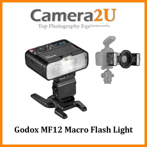 Godox MF12 Macro Flash 2Light Kit Mini Speedlite builtin Godox X